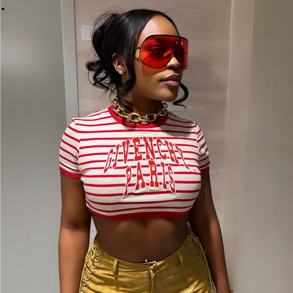 GIVENCHY CROP TOP BRAND NEW WORN ONCE SIZE SMALL